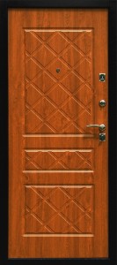 Дверь входная Эко-стандарт Покров, панель золотой дуб